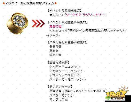 FGO 泳装复刻二期水合金高效获取地点与速刷副本一览