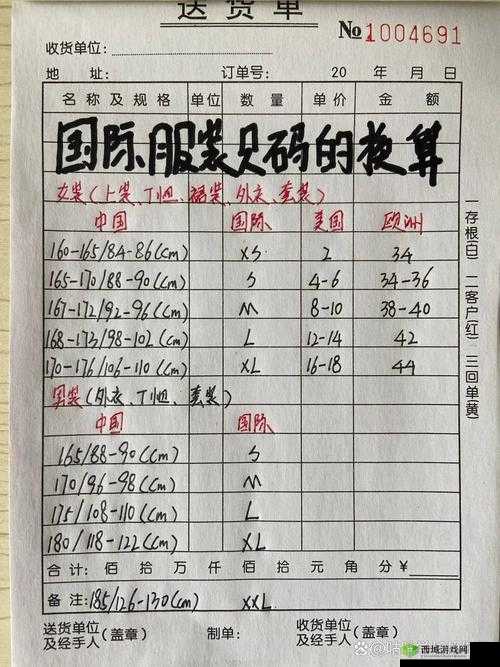 日本尺码与亚洲尺码区别：你真的了解吗？