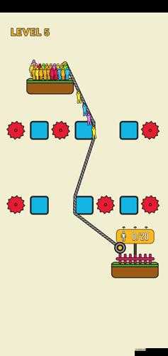 小人冲冲冲第五关怎么过？LEVEL5图文攻略